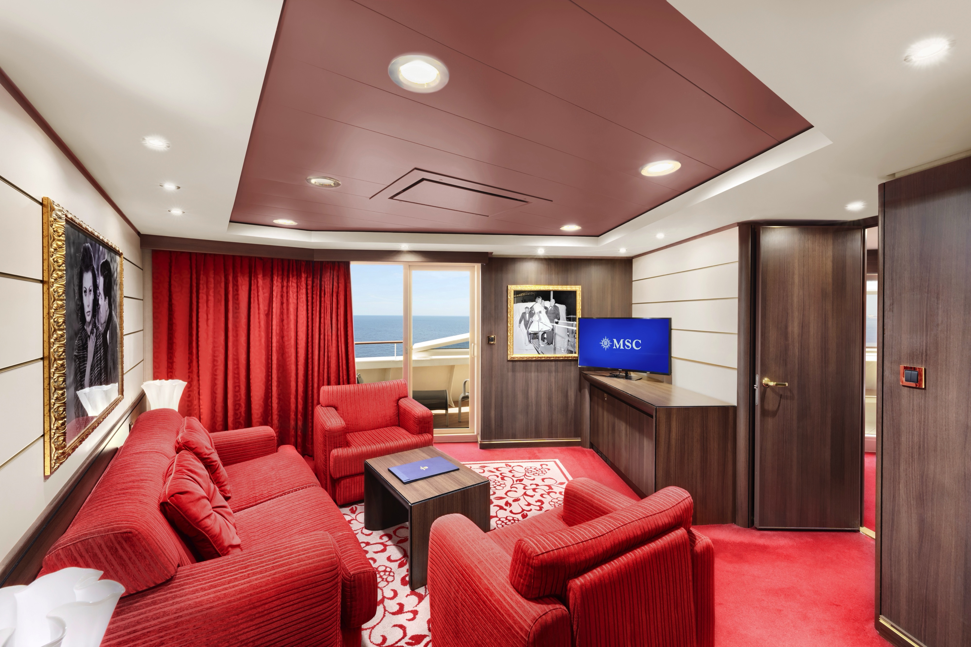 MSC Yacht Club Executive and Family Suite with Balcony